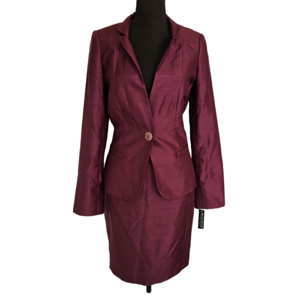 NEW! John Meyer Collection women's 2 pcs jacket / skirt size 6
